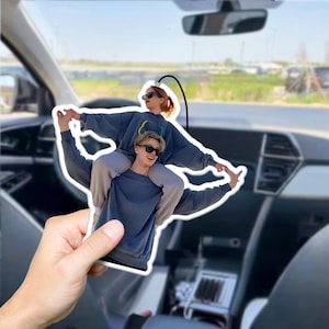 Custom Air Freshener from Photo,Car Scent,Picture Freshener,Personalized Car Accessories,Car Air Freshener,Gifts for Her