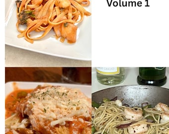 Pasta dish volume 1 digital download 5 digital recipe cards