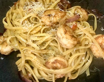 Classic shrimp scampi digital download