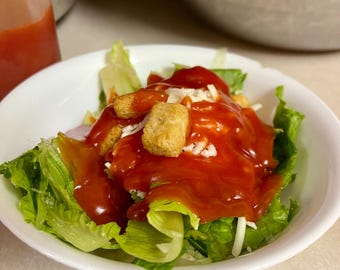homemade French dressing | digital recipe card