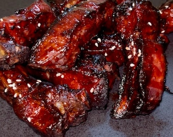 Chinese BBQ spare ribs (Char Siu) (digital download)