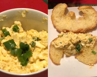 Cafetería en casa: receta digital de ensalada de huevo al estilo cafetería (descarga gratuita)