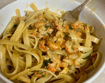 Fast easy creole crawfish pasta digital download recipe