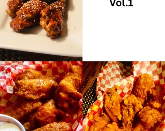 Chicken wings Volume 1 digital downloads 5 digital cards