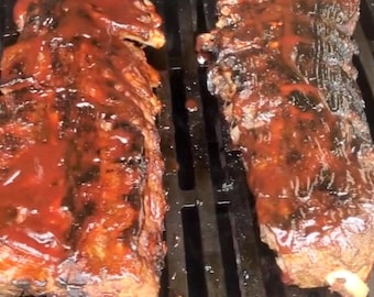Honey BBQ baby back ribs (digital download)