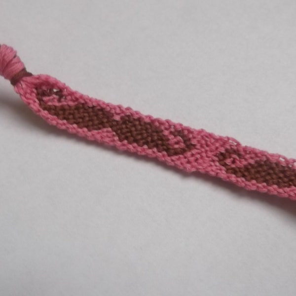 Mustache Friendship Bracelet