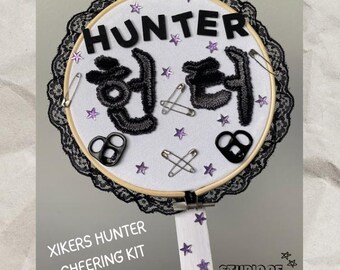 XIKERS Hunter Picket Kpop Jubel Kit mit Fotokartenhalter Steckplatz