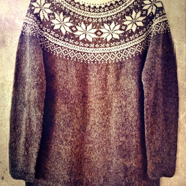 Knitting Pattern - Beautiful Norwegian Sweater - Instant Digital Download - PDF - Pattern - Norway