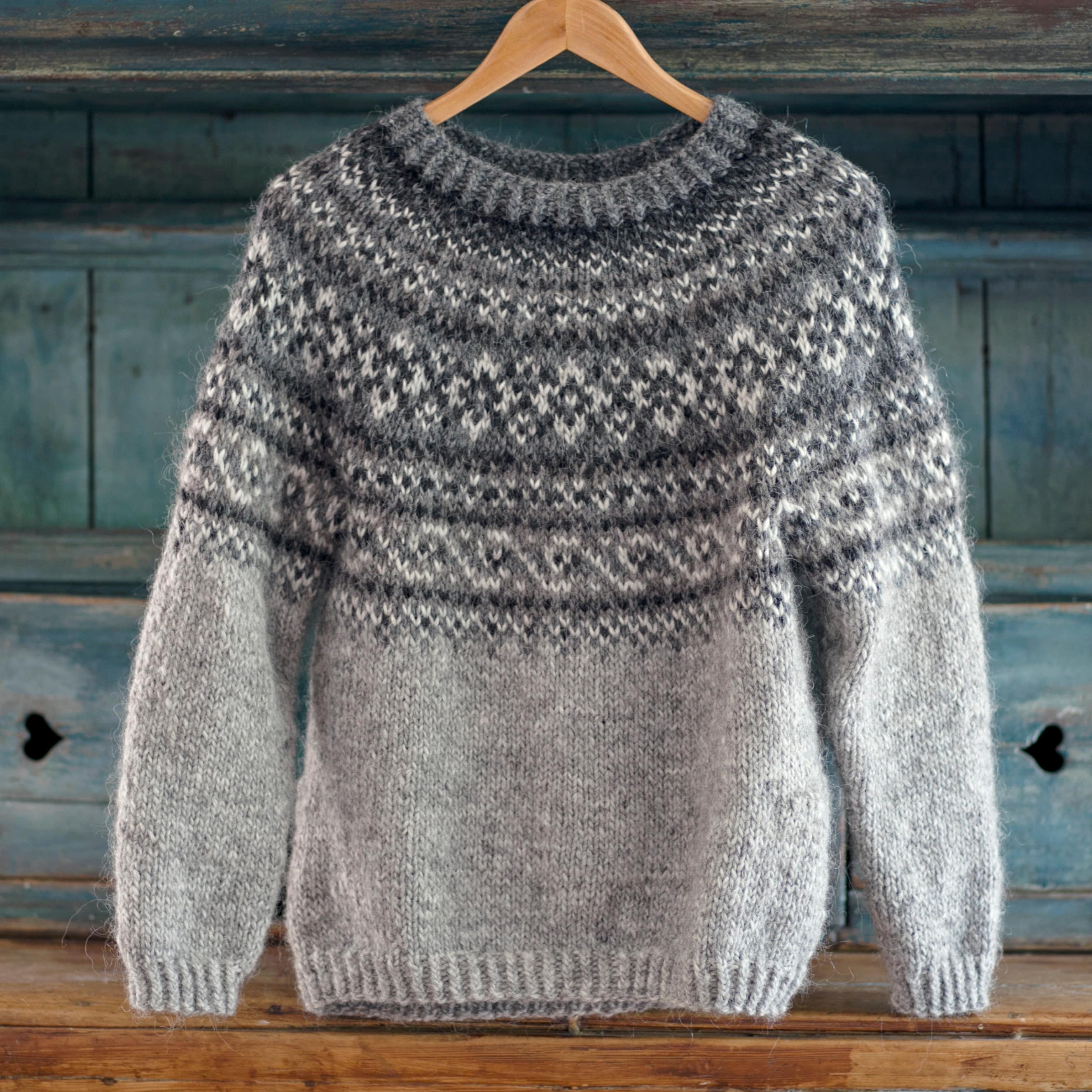 Knitting Pattern Steinkriger Beautiful Norwegian Sweater | Etsy UK