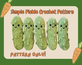 Easy Pickle Crochet Digital Pattern