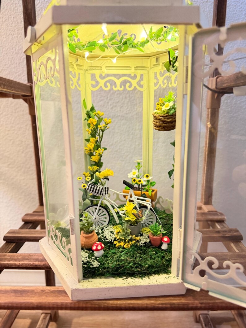 Fairy Garden Diorama Lantern - Etsy