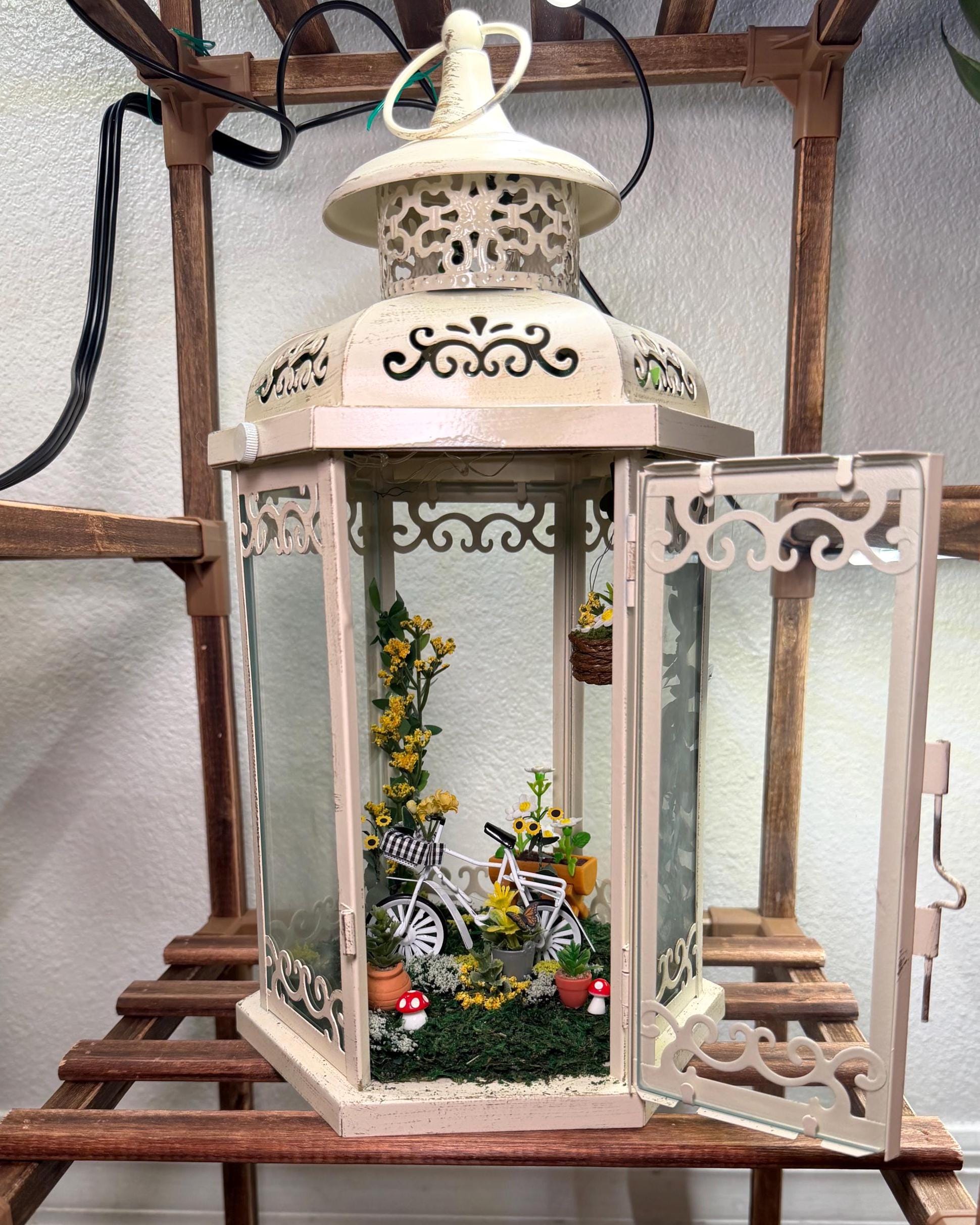 Fairy Garden Diorama Lantern - Etsy