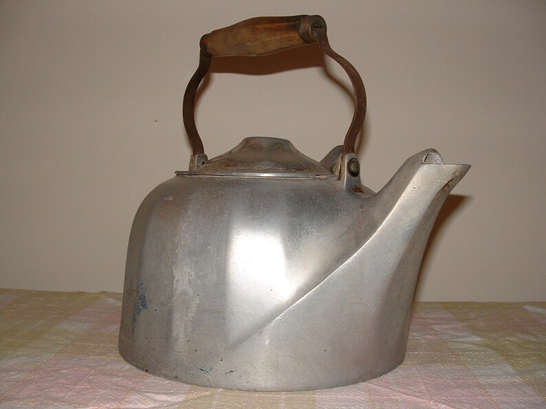 Vintage WAGNER WARE Tea Kettle Etsy