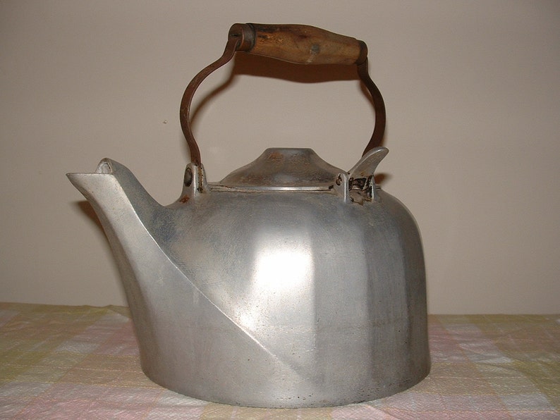 Vintage WAGNER WARE Tea Kettle Etsy