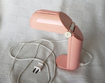 Tronconi Manon pink midcentury lamp space age model E58113