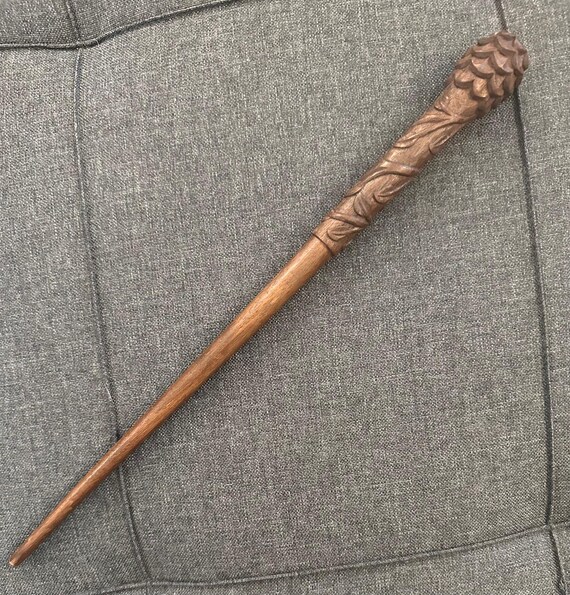Handmade Wooden Bunty Broadacre Magic Wand: Wizarding World Prop