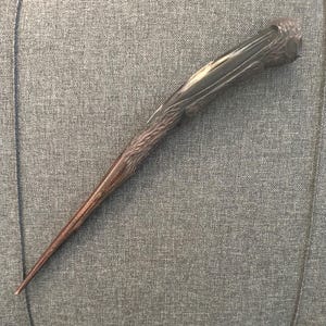 Handmade Wooden Snatcher -esque Wand, REAL WOOD Character Magic Wand, Wizard World