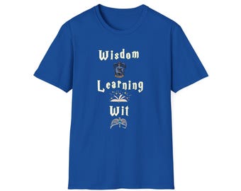 Ravenclaw House Attributes T-Shirt - Wizarding World Apparel, Harry Potter Fan Gift, Hogwarts