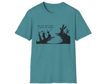 Deathly Hallows T-Shirt, Brothers Graphic Tee, Wizarding World Unisex Top