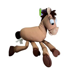 Lote de figuras de Disney Toy Story: Buzz Lightyear, Jessie y Bullseye (Thinkway Toys Works) imagen 2
