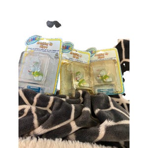 Webkinz Brushing Up Hippo Series 1 Figure Ganz Unused Online Code Lot of 3