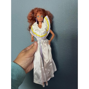 80s Barbie Red Gown - Etsy