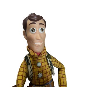 Disney Pixar Toy Story Figure Plush Lot Woody Bullseye Bo Peep Alien Slinky Dog image 6
