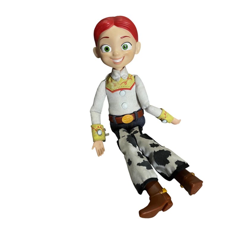Lote de figuras de Disney Toy Story: Buzz Lightyear, Jessie y Bullseye (Thinkway Toys Works) imagen 6