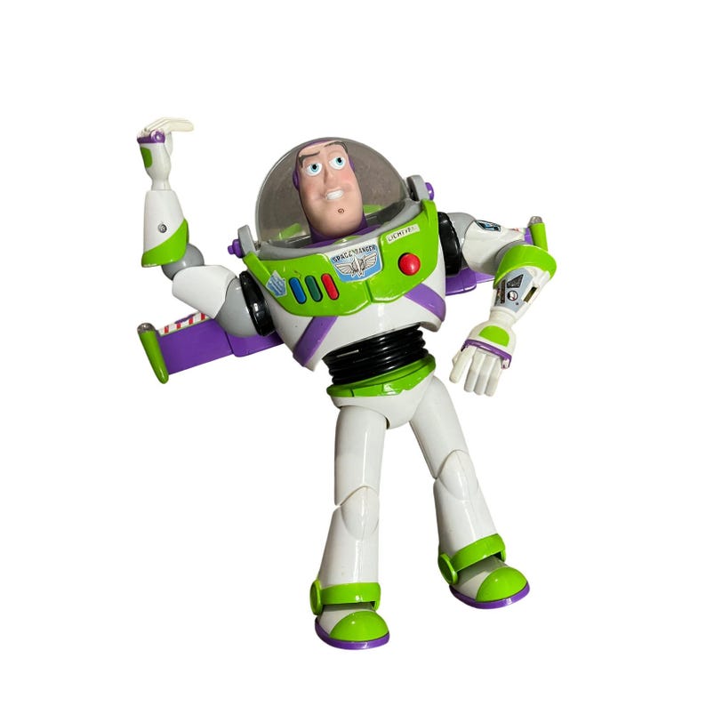 Lote de figuras de Disney Toy Story: Buzz Lightyear, Jessie y Bullseye (Thinkway Toys Works) imagen 12