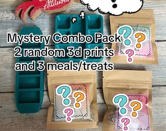 Mystery Combo 5 Pack Hermit Crab 3d Print/Exclusive Food Bundle
