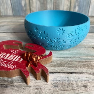 Snowflake Foraging bowl/moss pit hermit crab or home decor