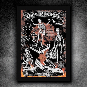 Chrome Hearts Poster - Etsy Canada