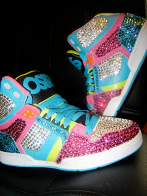 Items similar to Blinged out Sneakers on Etsy