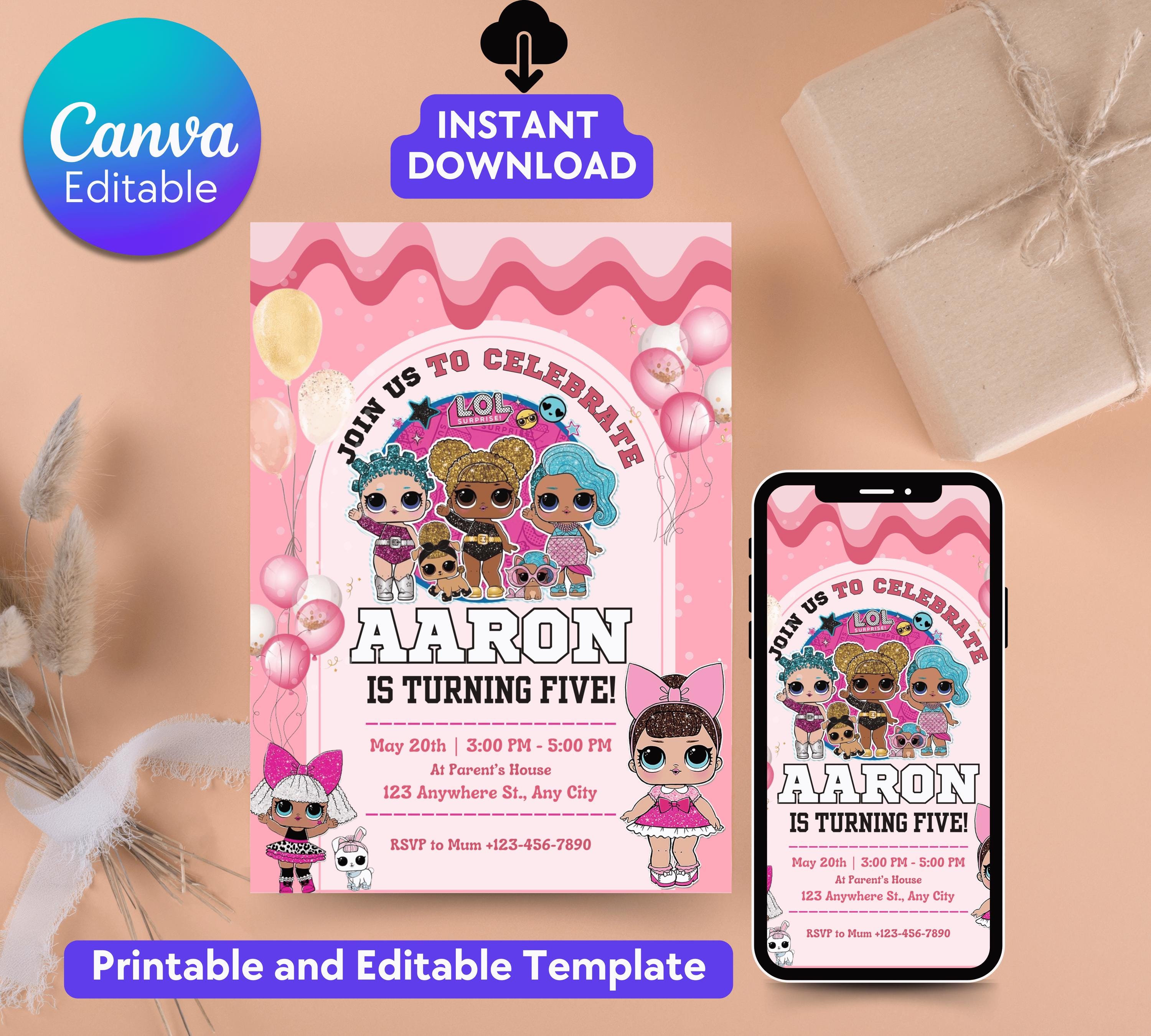 Tovaglioli Per Feste LOL Surprise - Confezione Da 16, 16.5x16.5 Cm, Per Compleanni E Eventi - Foto 12