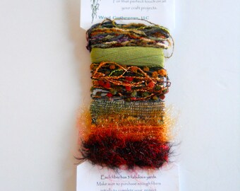 NOVELTY Y A R N. Packs of Novelty Yarns, at Least 3 Yards Each of