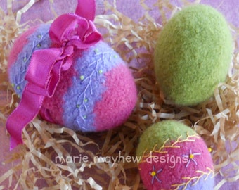 EASTER EGG knit pattern by Marie Mayhew, easter knitting pattern, easter egg knitting pattern, PDF download pattern