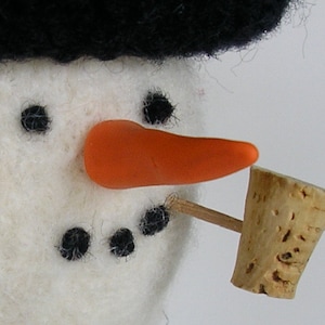 CLAY CARROT NOSE. Oven Bake Clay Carrot Nose. Woolly Snowman Carrot Nose. Snowman Carrots.