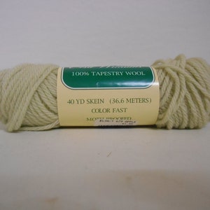 Your Choice of (1) Vintage Elsa Williams 100% Pure Wool Needlepoint Tapestry Yarn in shades of GREEN
