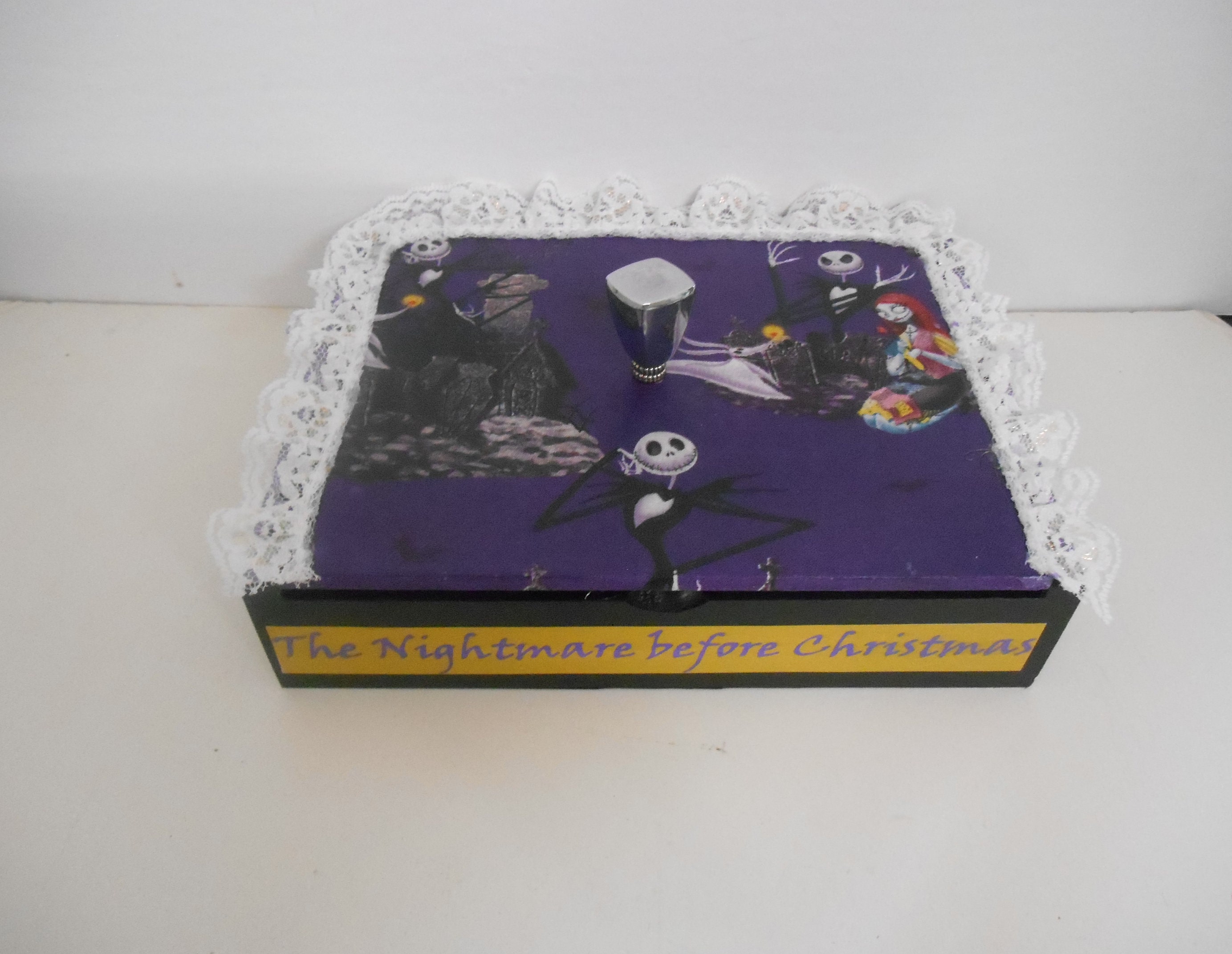 Jack Skellington Stash Box - Etsy