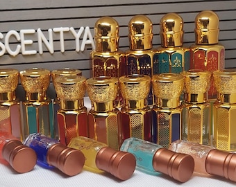 Aceite de perfume Attar de almizcle árabe: fragancia unisex sin alcohol