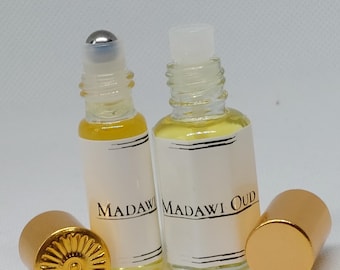 Madawi Oud Perfume Oil – Arabian Attar, Alcohol-Free