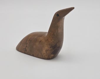 Hand-Carved Stone Seal Figurine – Polished Soapstone