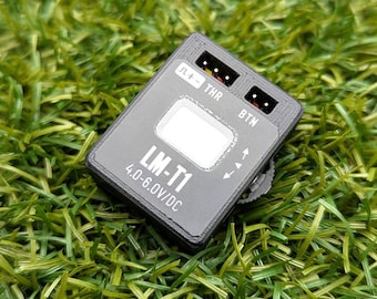 LM-T1 Compact Timer for Electric Control-Line Models, OLED Display, USB-C Firmware Updates