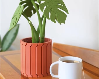 Monstera Plant Coaster Set – Magnetic Leaves, Multifunctional Plant Decor & Couch Arm End Table