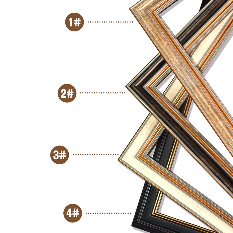 Custom Upgraded Picture Frame Floating Picture Frames Wall Art Framed ...