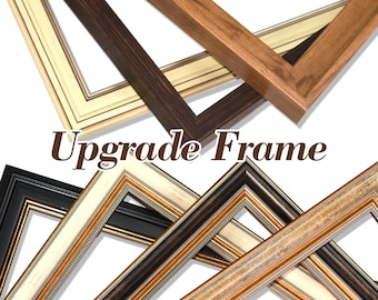 Custom Upgraded Picture Frame Floating Picture Frames Wall Art Framed Personalized Size