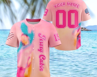 Custom Baseball Jersey Personalized Pattern Jerseys Team Uniform Couple Wedding Family Cheerleading Men Women Kids Toddler Fan Gifts