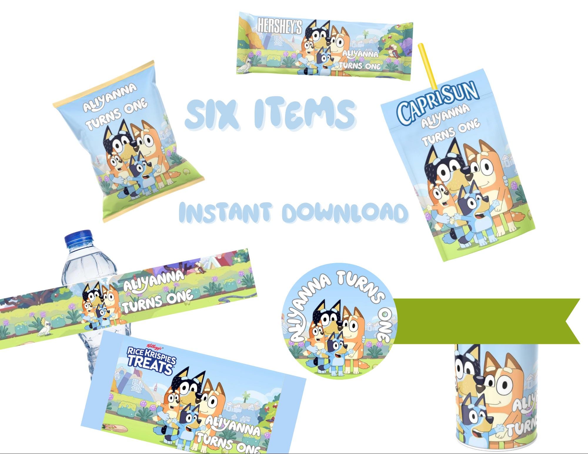 Bluey Label Bundle