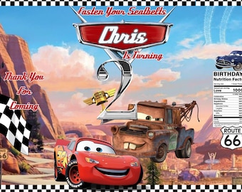 Cars custom party favors | digital file | printables
