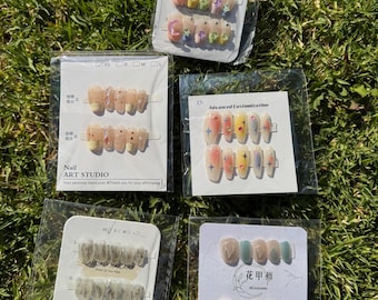Press On Nails Set of 5 - XSmall